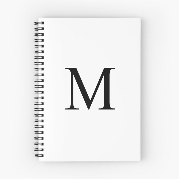 Item preview, M, The Letter M, M Poster, Alphabet Print designed and sold by MentDesigns.