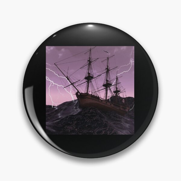 Item preview, Illustration Of A Ship In A Storm designed and sold by Kekefunx.