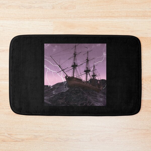 Item preview, Illustration Of A Ship In A Storm designed and sold by Kekefunx.