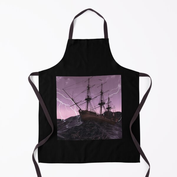 Item preview, Illustration Of A Ship In A Storm designed and sold by Kekefunx.