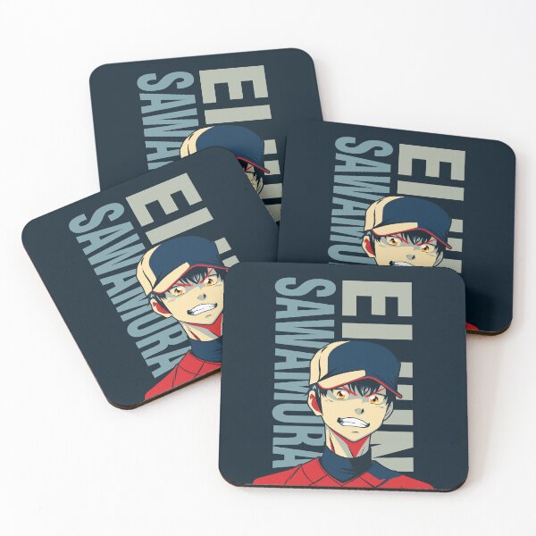 Item preview, Street Wear Ace of Diamond: Eijun Sawamura Ace Pitcher  designed and sold by Viability Creative.