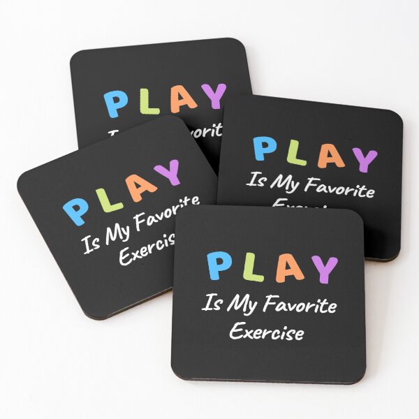 Item preview, Play Is My Favorite Exercise designed and sold by millycute.