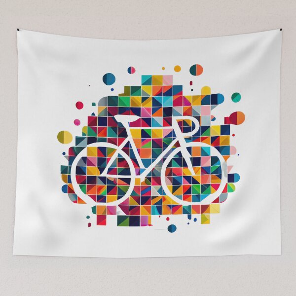 Item preview, Bike Bicycle Graphic Design for the art bike enthusiast who loves to combine their passion for biking with their love of art designed and sold by TourDePassion.