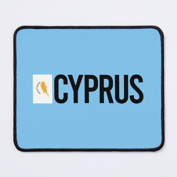 Item preview, Cyprus Country Flag - Minimal Design collection designed and sold by randomorder.