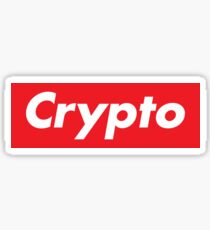 Pegatina Crypto Supreme
