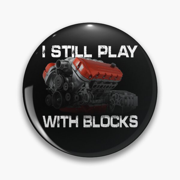 Item preview, I Still Play With Blocks Racing Shirt Maintenance Man Gift designed and sold by Get A Wear  Shop.