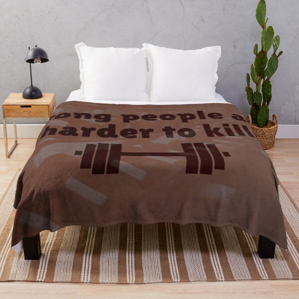 Item preview, Strong People are Harder to Kill designed and sold by Marlin Roth.