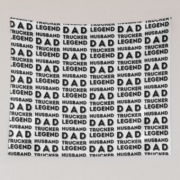 Item preview, Husband Dad Trucker Legend designed and sold by SweetAndSpice.