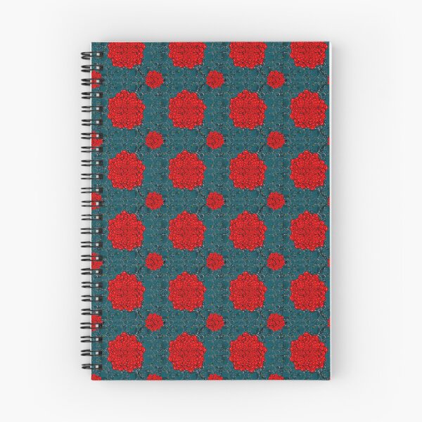 Item preview, repeating pattern with floating shapes on ice designed and sold by Hnd-Design.