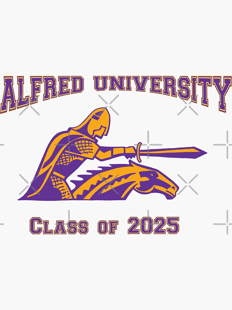 "Alfred University 2025" Sticker for Sale by Mis3musas Redbubble