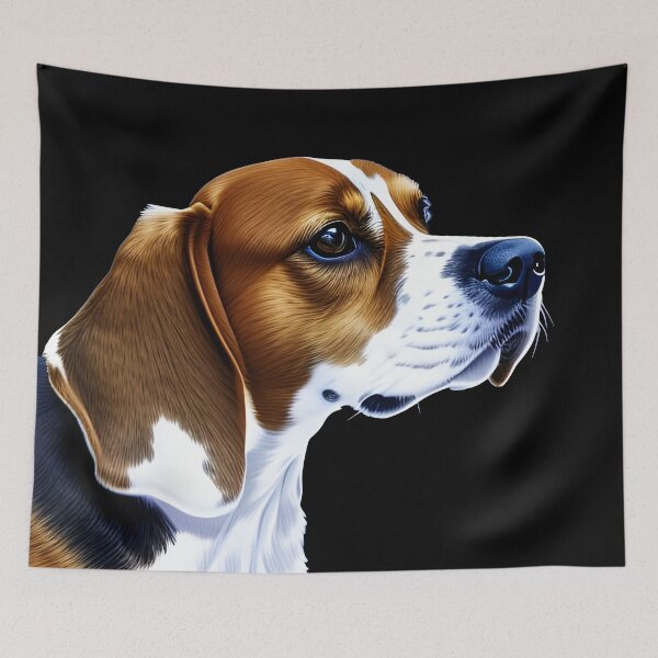 Item preview, Beagle Dog, watercolor, Ai Generated Art  designed and sold by ACC .