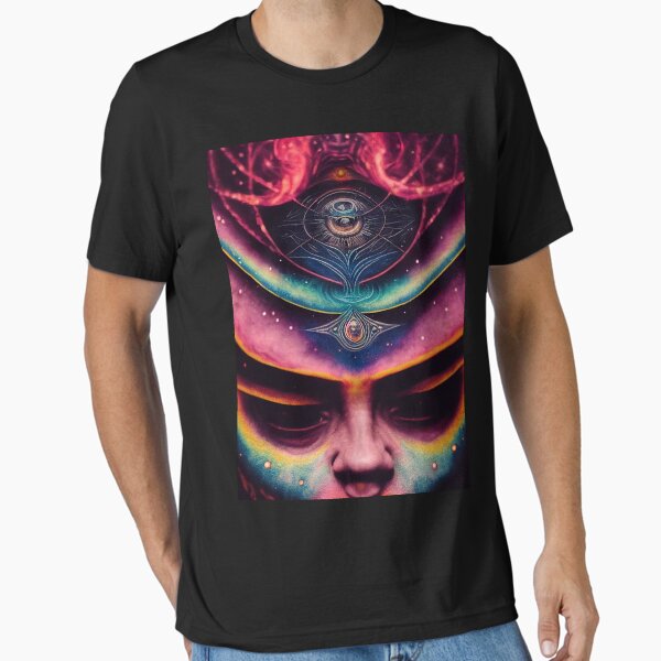 Psychedelic Alien Essential T-Shirt