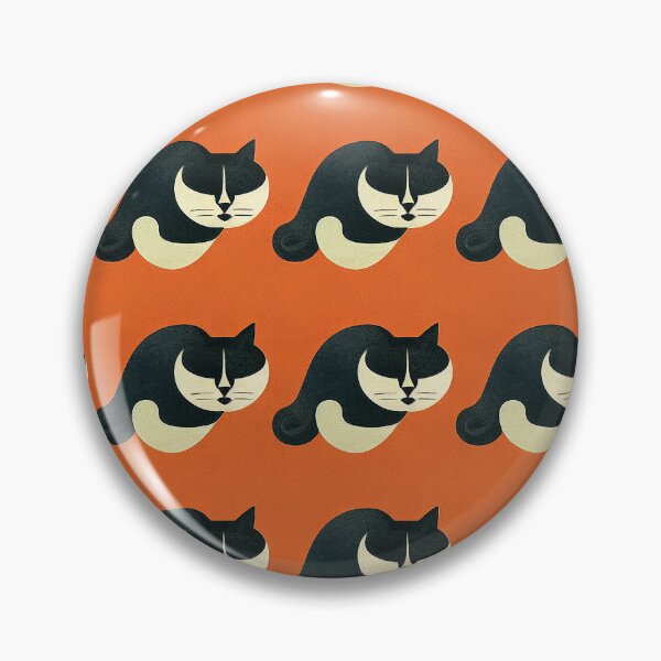 Item preview, 60s-Inspired Cat Pattern Illustration designed and sold by Anurag Kumar.