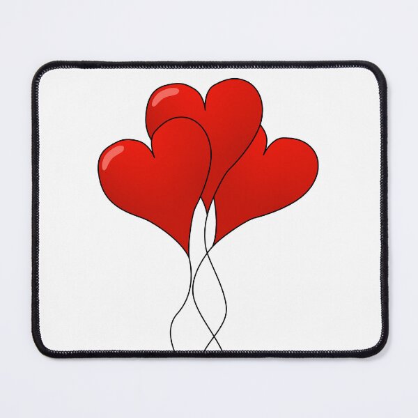 Item preview, Red Heart Balloons designed and sold by DeevaValli.