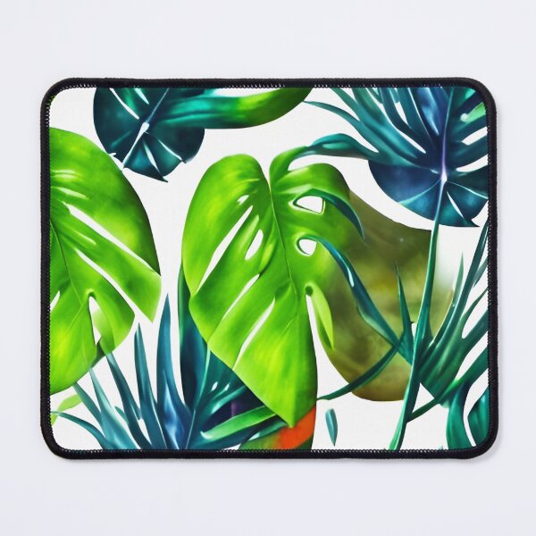 Item preview, Monstera tropical leaves pattern designed and sold by Ascooepics.