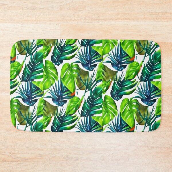 Item preview, Monstera tropical leaves pattern designed and sold by Ascooepics.
