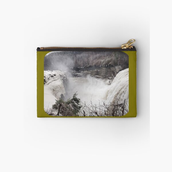 Item preview, Middle Falls In Winter, Genesee River, Letchworth State Park, Western New York State designed and sold by TechLaughs.