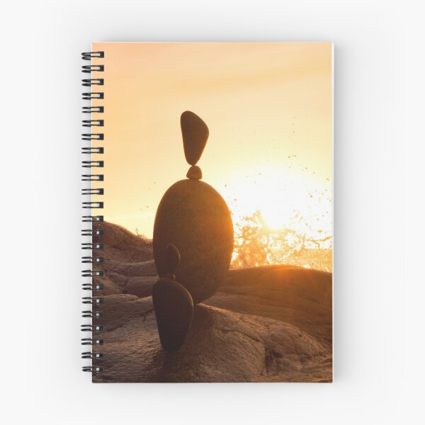 Item preview, Stone Balance At Sunset designed and sold by kernowerno.