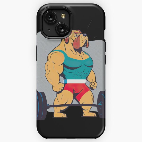  iPhone 12/12 Pro Dachshund Weightlifting Funny Deadlift Men  Fitness Gym Gifts Case : Cell Phones & Accessories