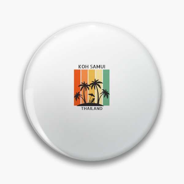 Item preview, Koh Samui Thailand vintage designed and sold by GigaDesigns.