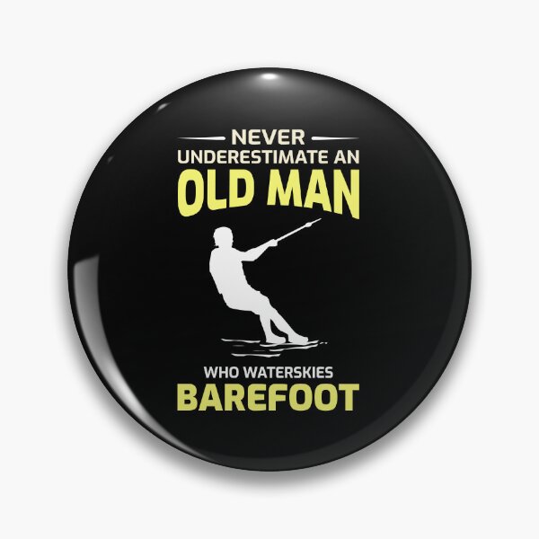 Item preview, Barefoot skiing Water Sport Motorboat Dad Grandpa designed and sold by CuteDesigns1.