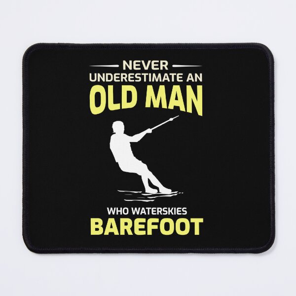 Item preview, Barefoot skiing Water Sport Motorboat Dad Grandpa designed and sold by CuteDesigns1.