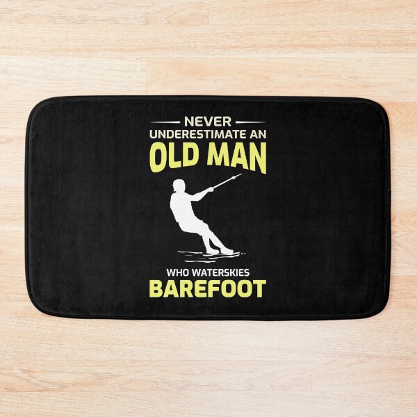 Item preview, Barefoot skiing Water Sport Motorboat Dad Grandpa designed and sold by CuteDesigns1.