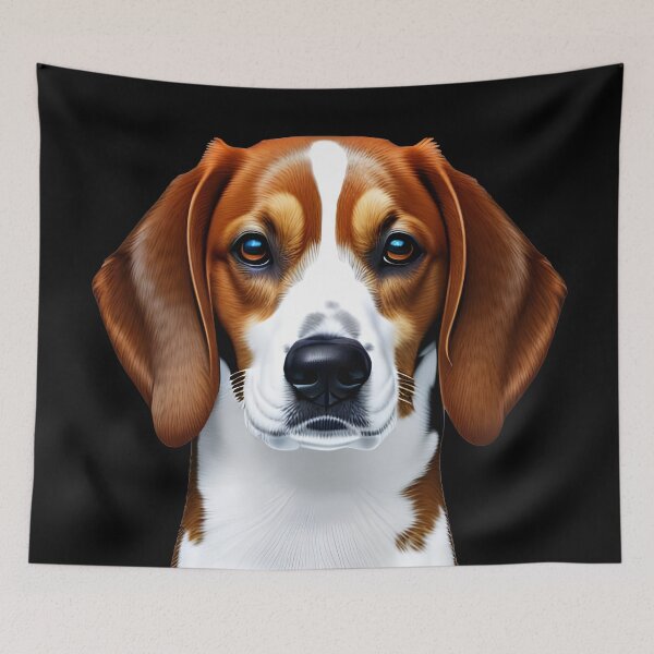 Item preview, Beagle Dog, wet brush, Ai Generated Art  designed and sold by ACC .