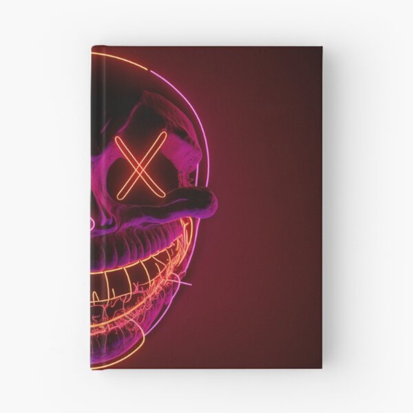 Item preview, Cross Smiley Face In Neon designed and sold by letsgetinspired.