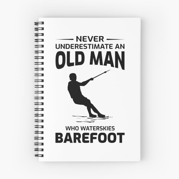 Item preview, Barefoot skiing Water Sport Motorboat Dad Grandpa designed and sold by CuteDesigns1.