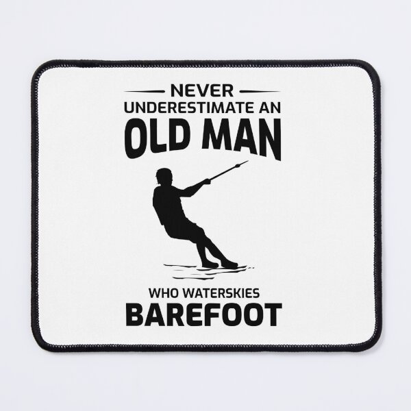 Item preview, Barefoot skiing Water Sport Motorboat Dad Grandpa designed and sold by CuteDesigns1.