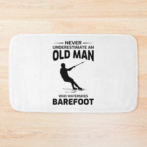 Item preview, Barefoot skiing Water Sport Motorboat Dad Grandpa designed and sold by CuteDesigns1.
