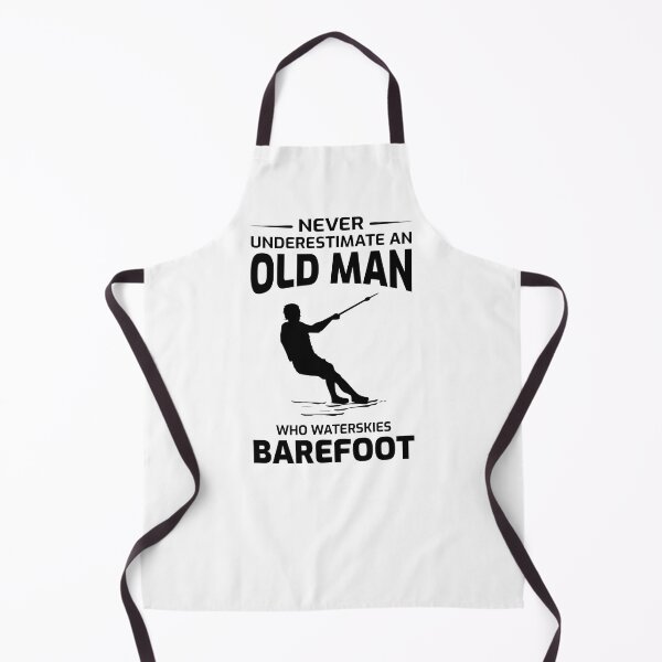 Item preview, Barefoot skiing Water Sport Motorboat Dad Grandpa designed and sold by CuteDesigns1.