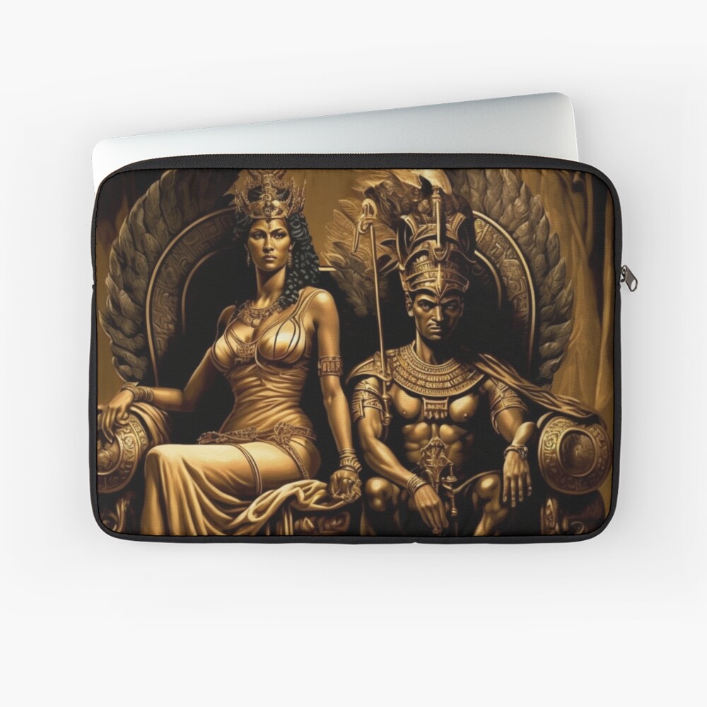 QUEEN CLEOPATRA AND PTOLEMY XIV | Art Board Print