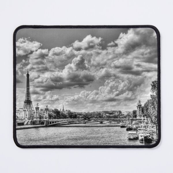 Item preview, The River Seine And Eiffel Tower designed and sold by Paul Thompson Photography.