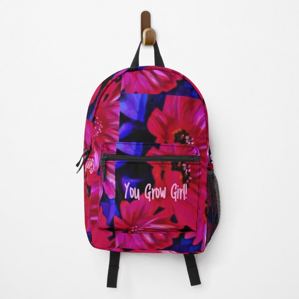 Item preview, You Grow Girl Flower Pun designed and sold by IvaRenee.