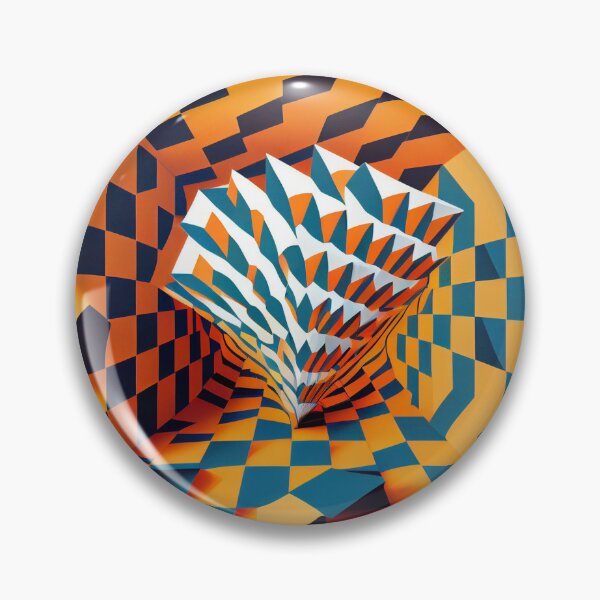 Artikelvorschau, 80s style surreal optical illusion entworfen und verkauft von ArtificialGenes.