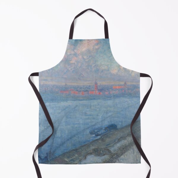 Item preview, Eugéne Jansson, The City at Sunset, 1897 designed and sold by Vintage Wall Art.