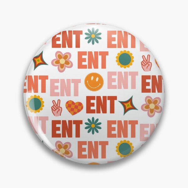 Item preview, Groovy ENT Pink and Orange designed and sold by Hear4theEars.