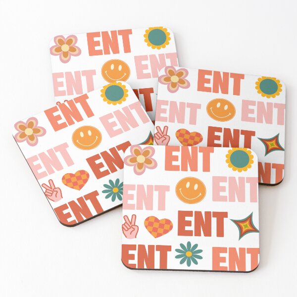 Item preview, Groovy ENT Pink and Orange designed and sold by Hear4theEars.