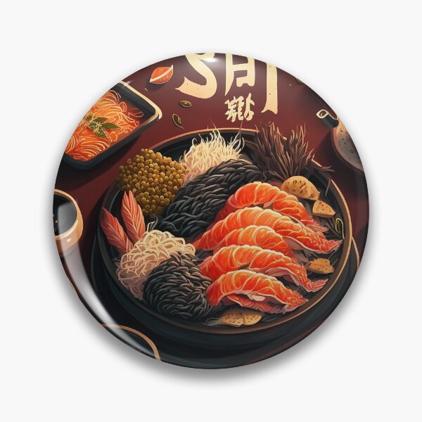 Item preview, Sashimi with side dish designed and sold by ArteroAI.
