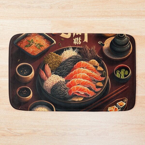 Item preview, Sashimi with side dish designed and sold by ArteroAI.