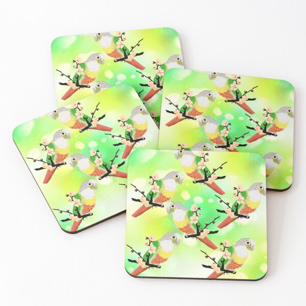 Item preview, Green cheek conures designed and sold by RadMomCreations.