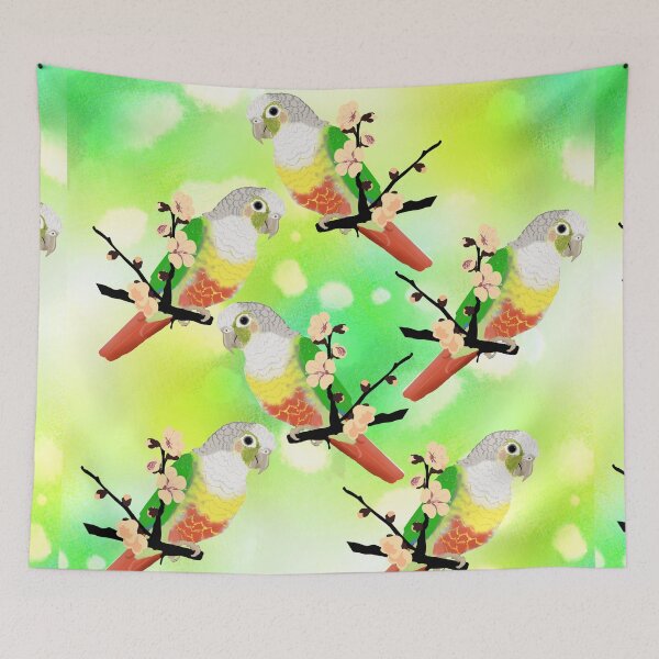 Item preview, Green cheek conures designed and sold by RadMomCreations.