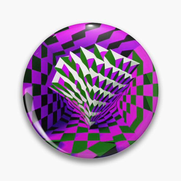 Artikelvorschau, 80s style surreal optical illusion entworfen und verkauft von ArtificialGenes.