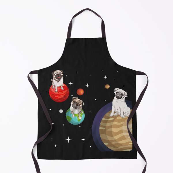Item preview, Pugs in Space. Pugs from outerspace designed and sold by Doggymadness.