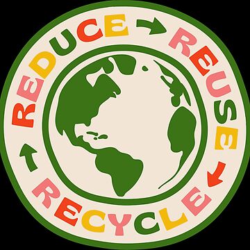 Artwork thumbnail, REDUCE REUSE RECYCLE by asymmetrickid