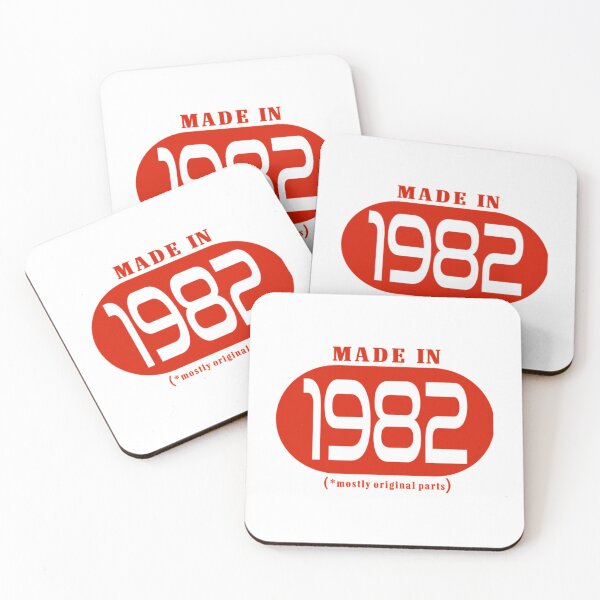 Item preview, 1982 - BirthdayYear - WhtRed     designed and sold by GimmethatSugar.