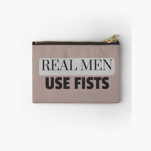 Item preview, Real men use fists designed and sold by Sarvgya Verma.