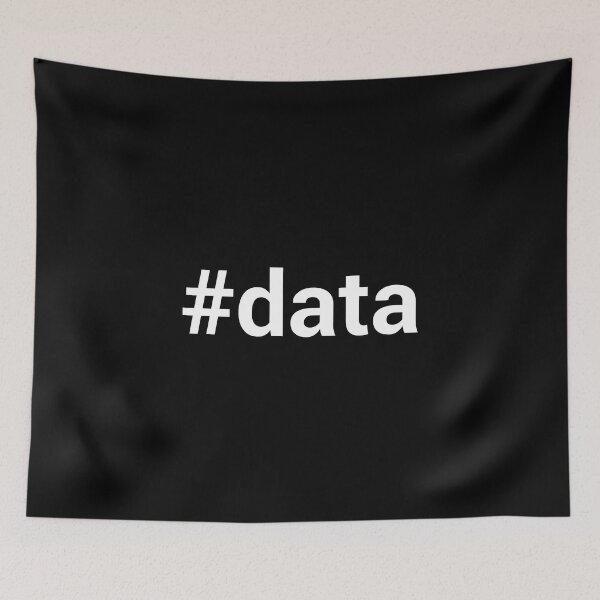 Item preview, Data hashtag designed and sold by typographyco.